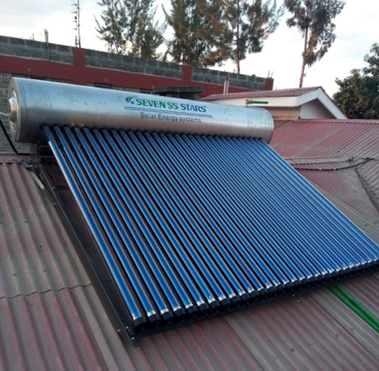 Seven SS 300L Stainless pressure Heat-Pipe Solar Water Heater
