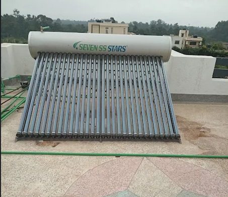 Seven SS 250L Stainless pressure Heat-Pipe Solar Water Heater